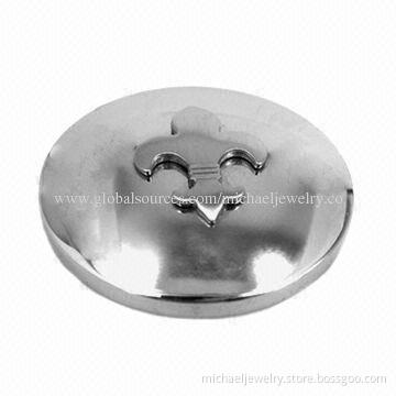 Stainless steel badges, round and stylish style